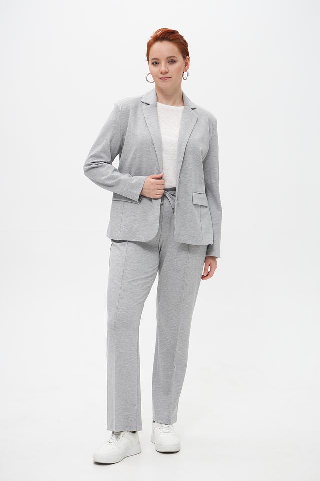 Брюки трикотажные Suza серые