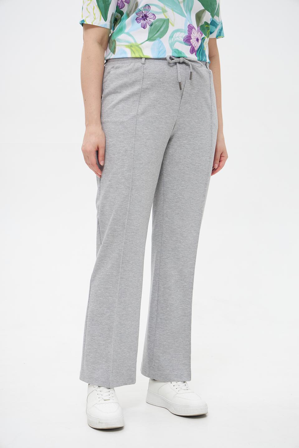 Брюки трикотажные Suza серые