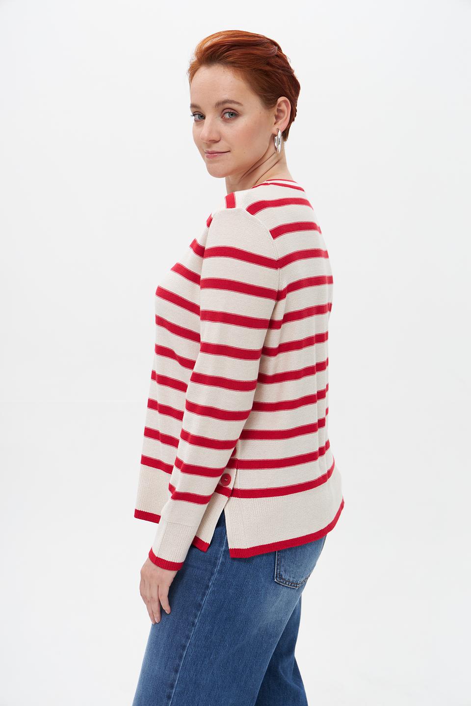 Пуловер Olsen в полоску