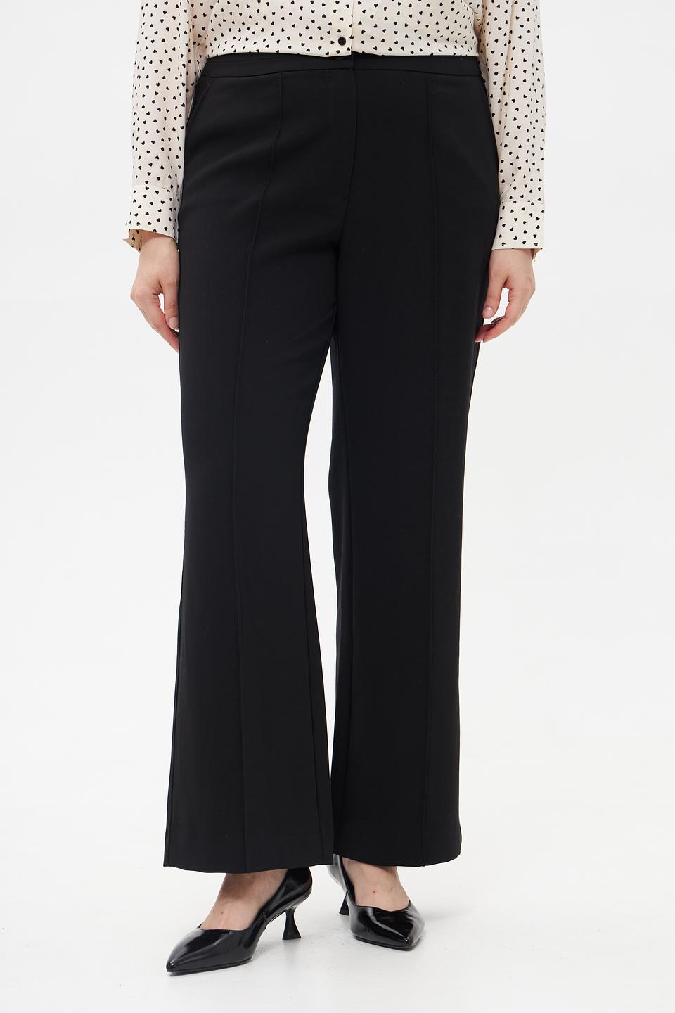 Брюки палаццо Olsen чёрные