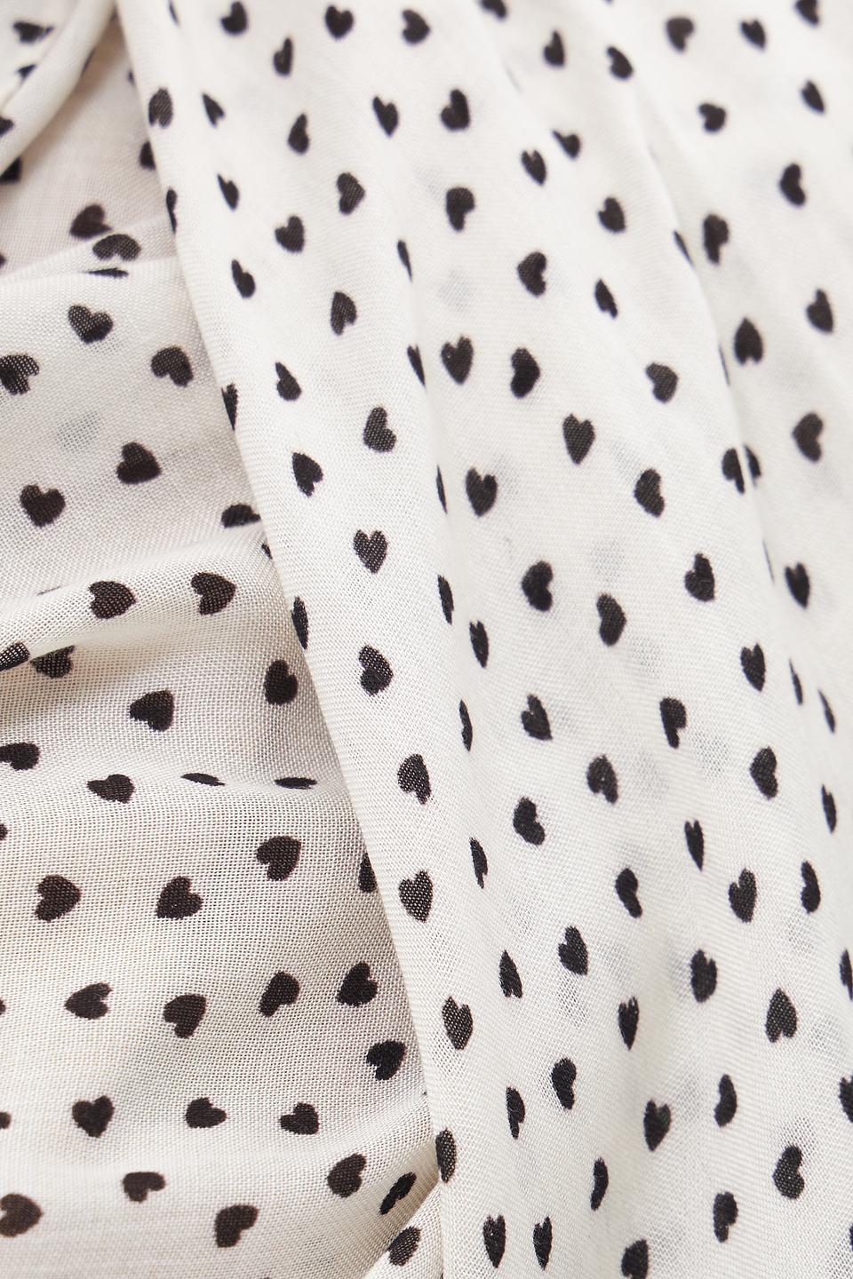 Шарф Olsen с сердечками