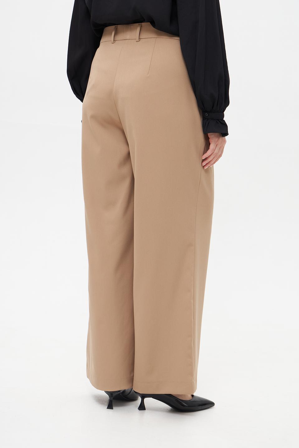 Брюки палаццо Bugatti бежевые
