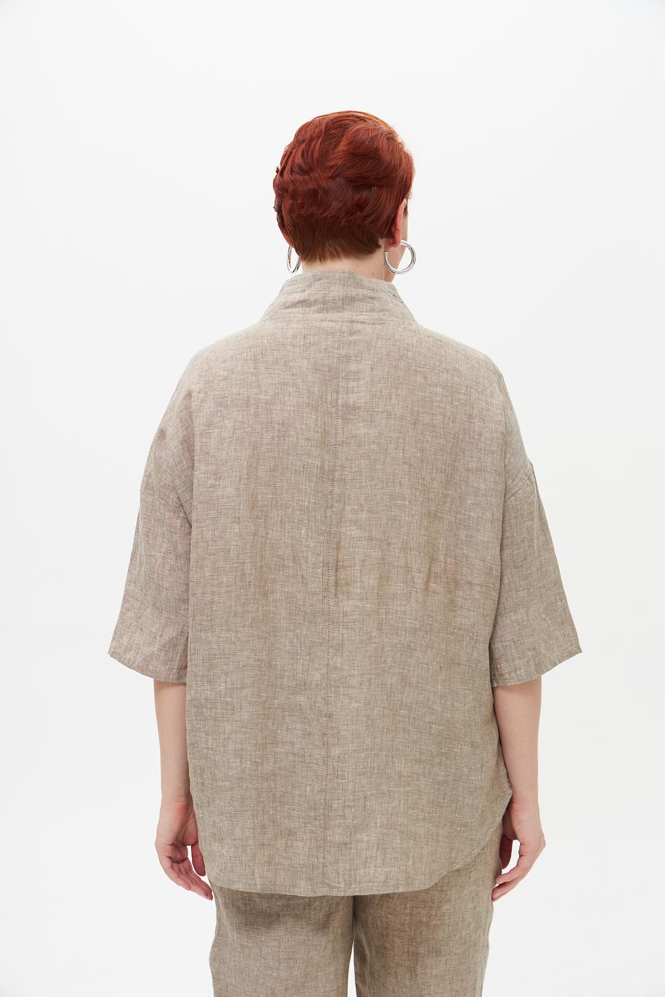 Жакет Doris Streich льняной бежевый