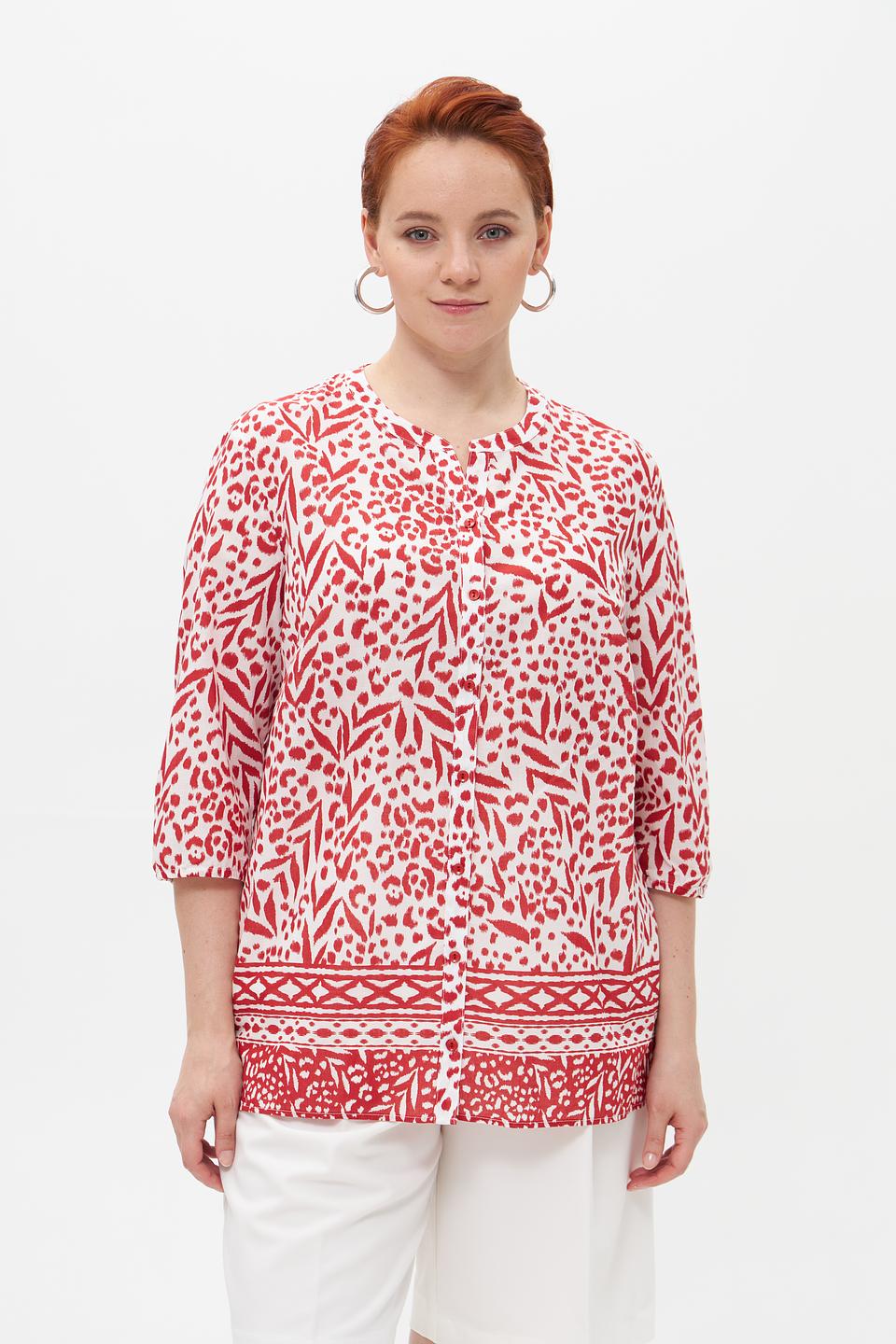Блузка Lebek с принтом