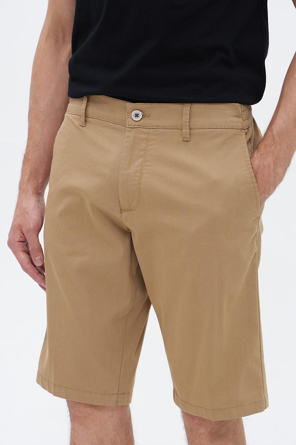 Шорты Granchio классические бежевые