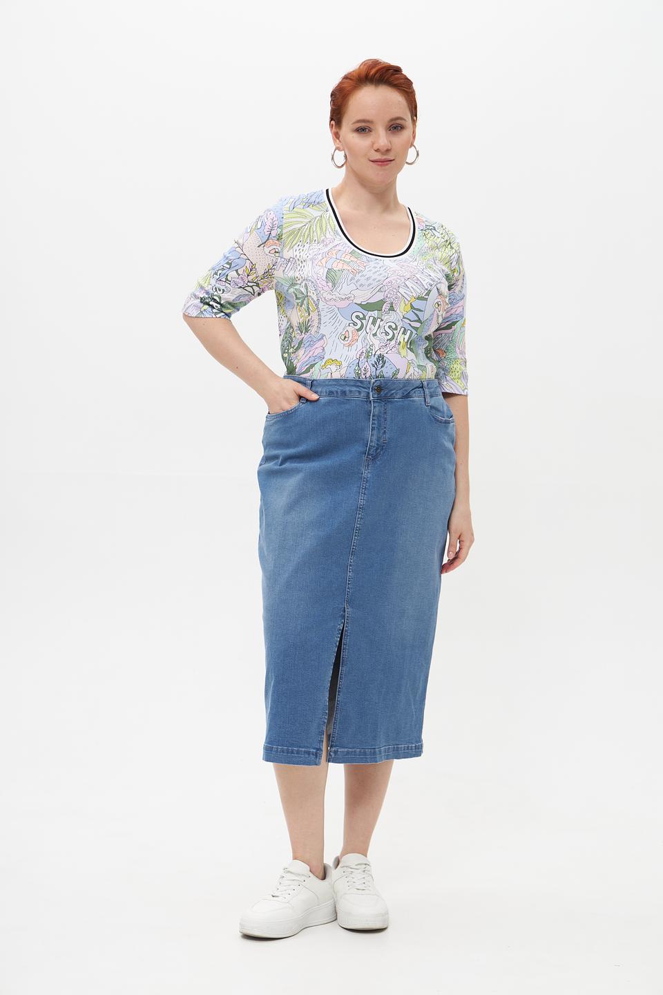 Футболка Marc Cain Sushi принт