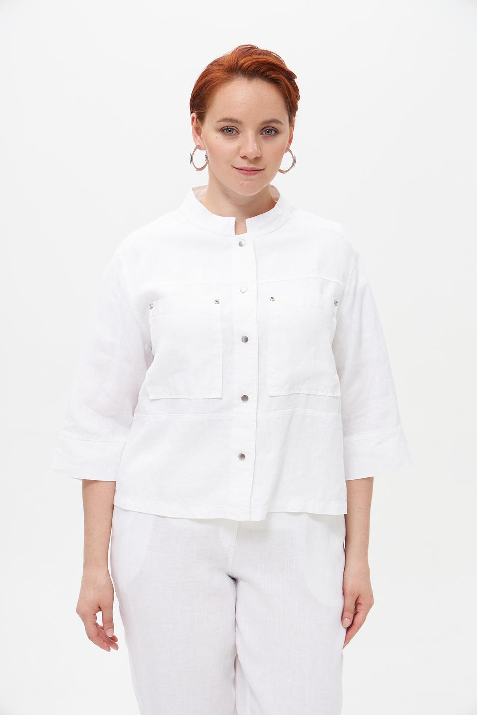 Жакет Doris Streich льняной белый