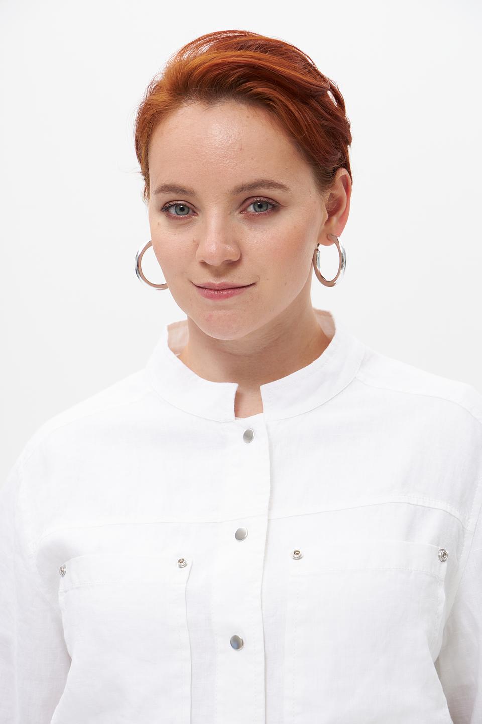 Жакет Doris Streich льняной белый