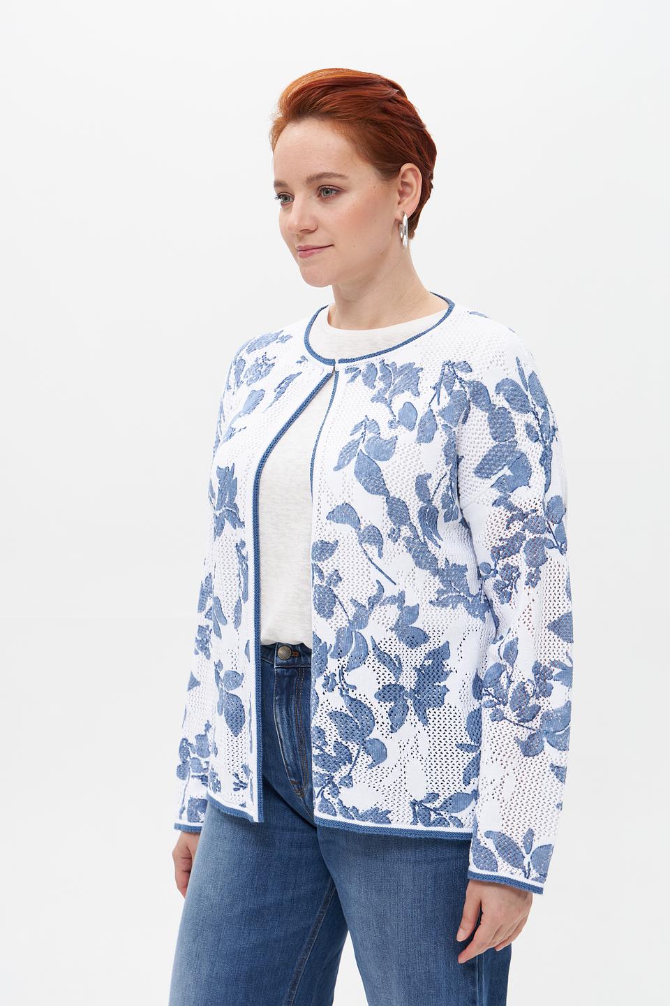 Жакет Rabe collection с цветочным принтом