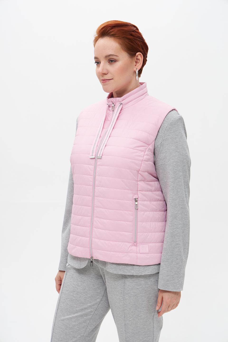 Жилет стеганый Rabe collection розовый