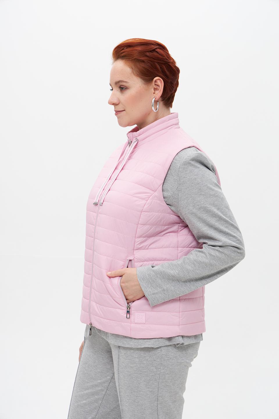 Жилет стеганый Rabe collection розовый