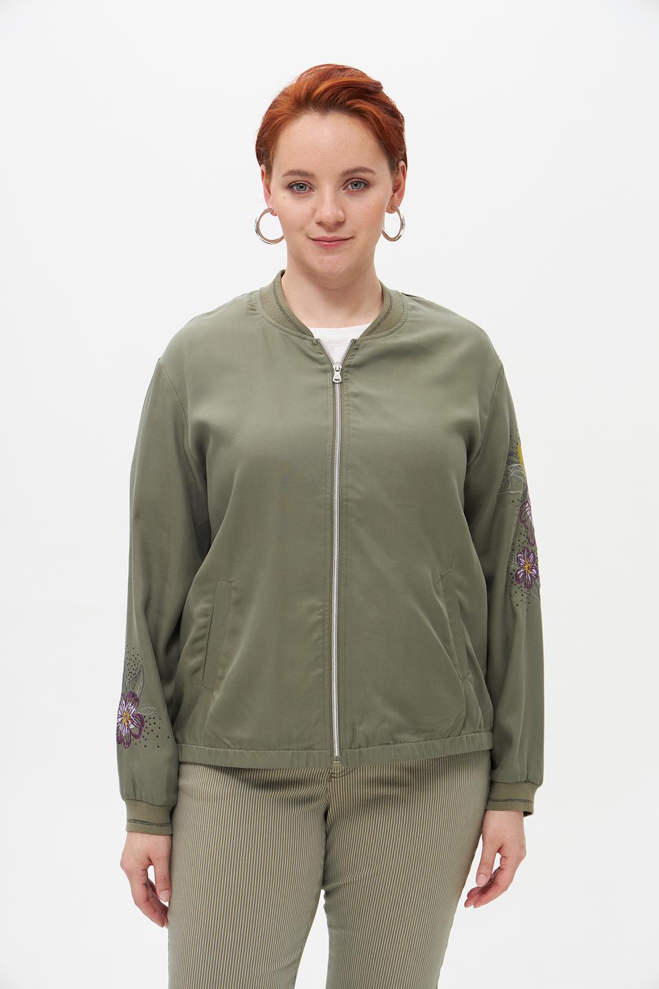 Жакет Rabe collection оливковый