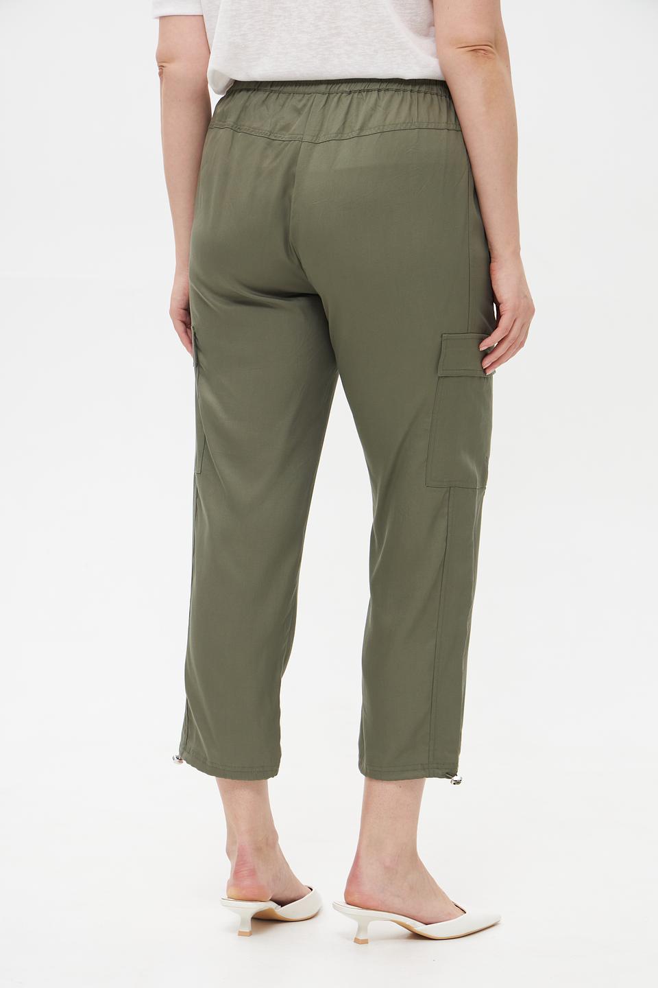 Брюки карго Rabe collection хаки