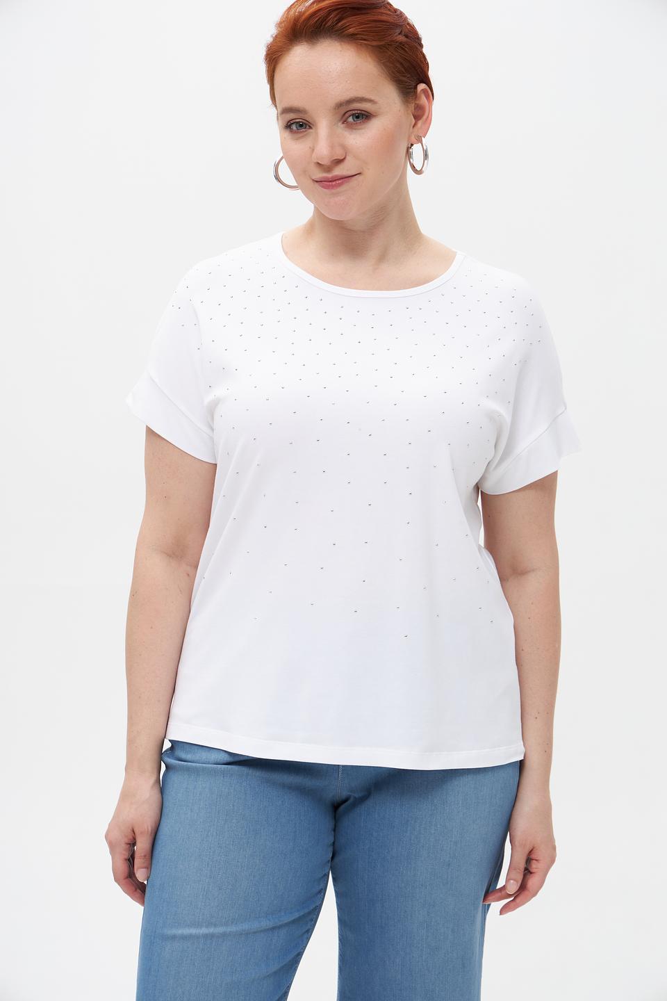 Футболка Rabe collection с камнями