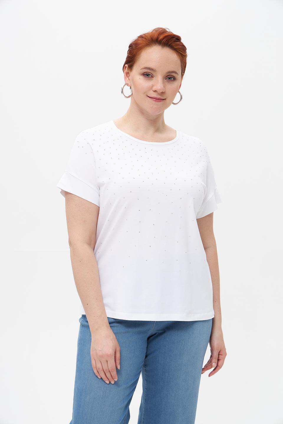 Футболка Rabe collection с камнями