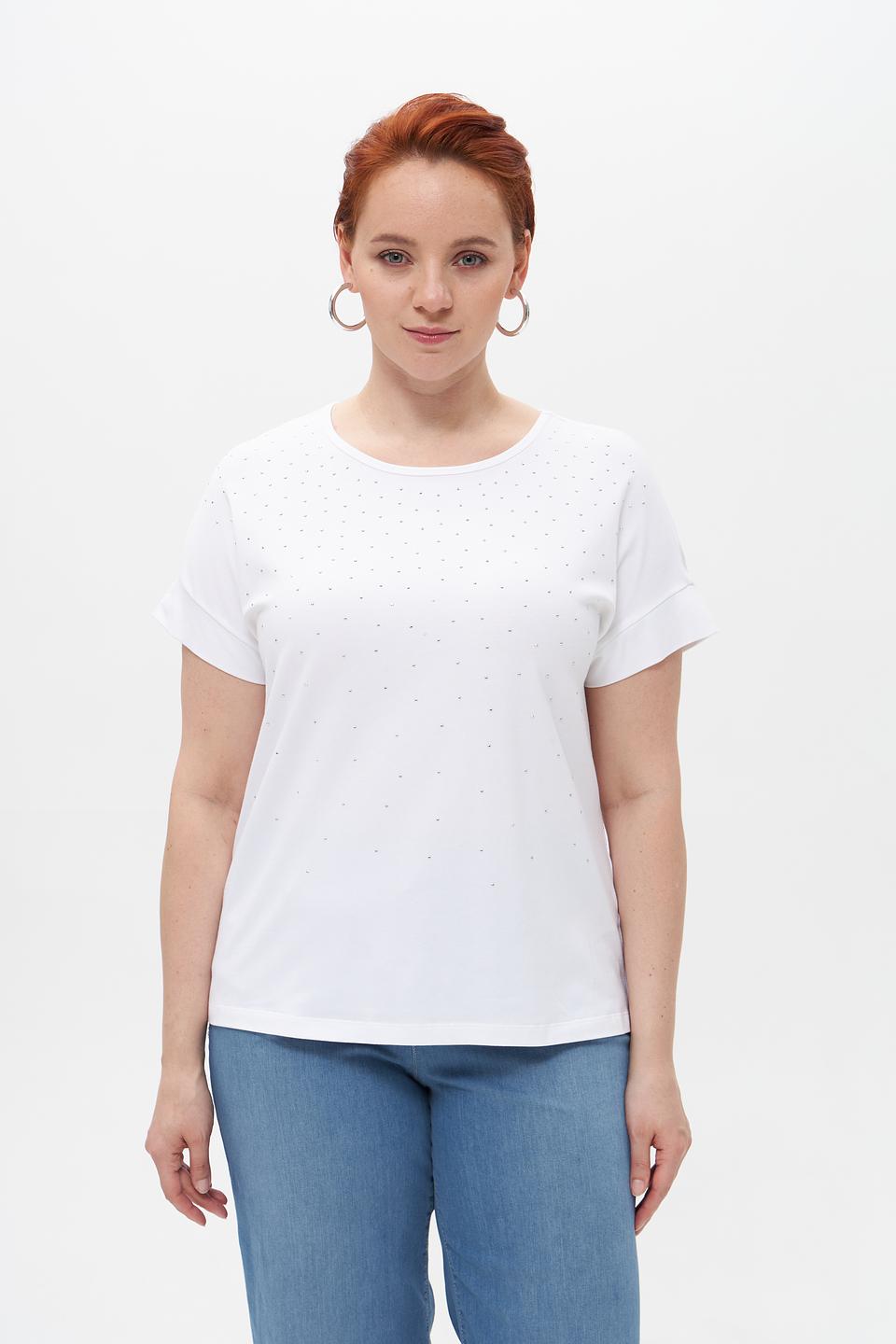 Футболка Rabe collection с камнями