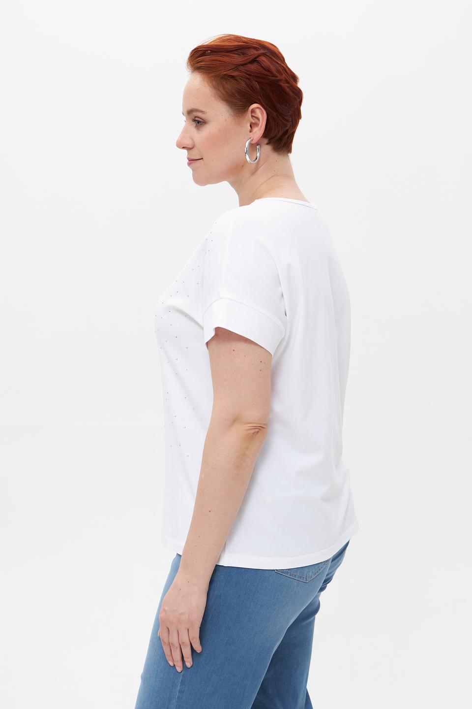 Футболка Rabe collection с камнями