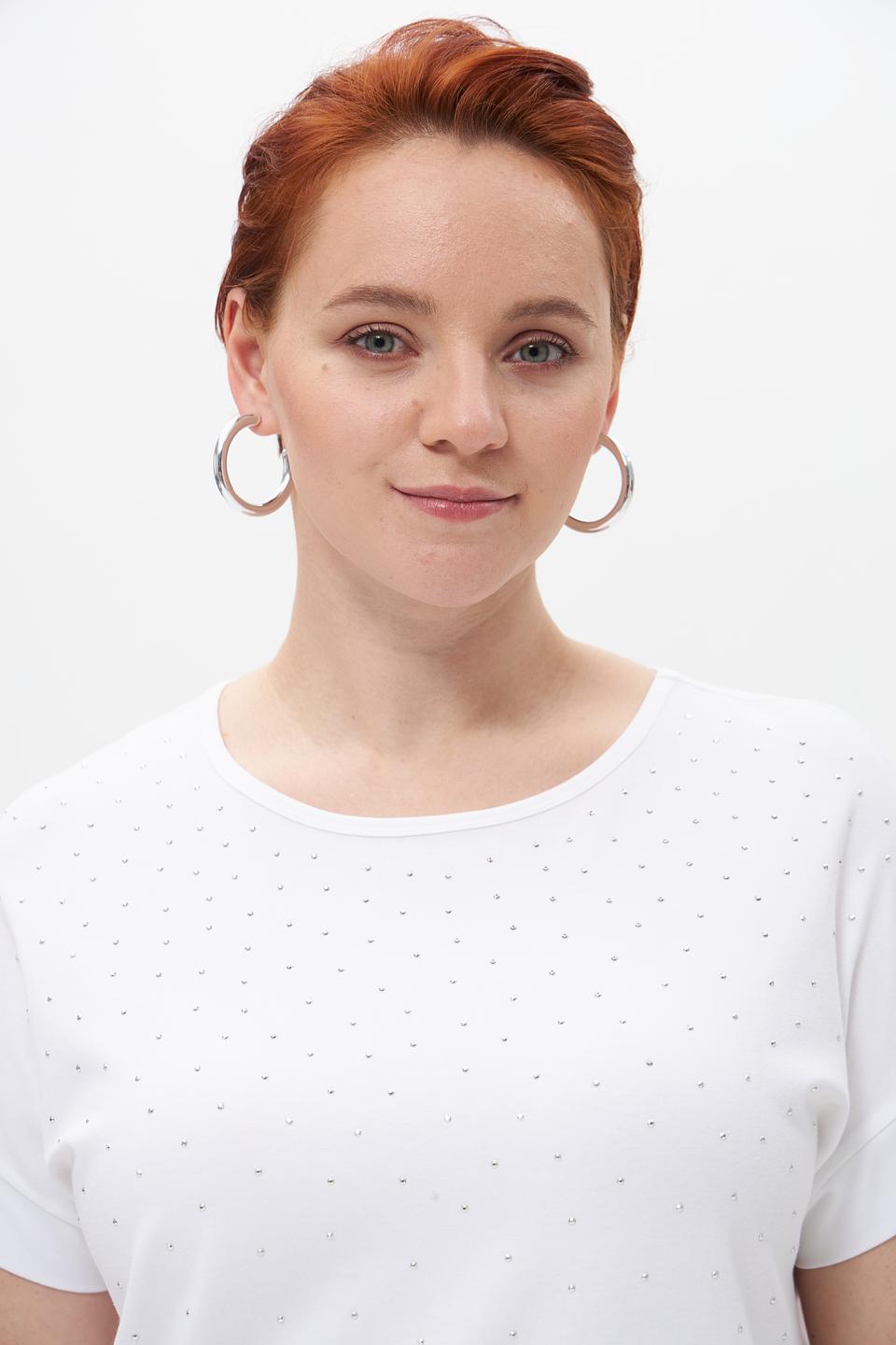 Футболка Rabe collection с камнями