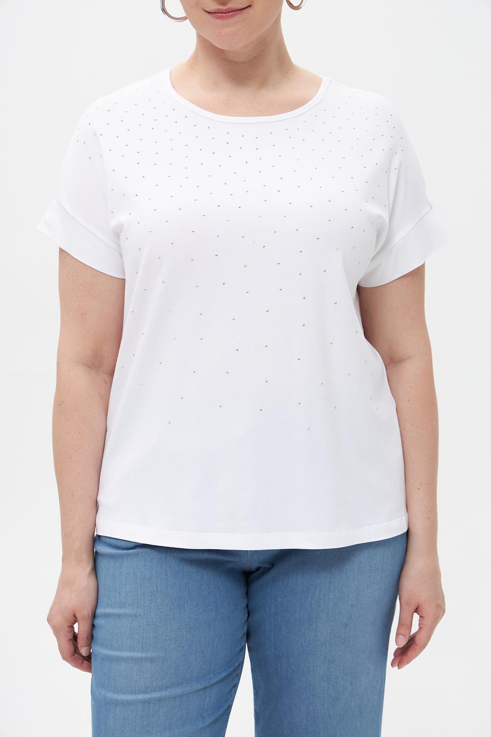 Футболка Rabe collection с камнями