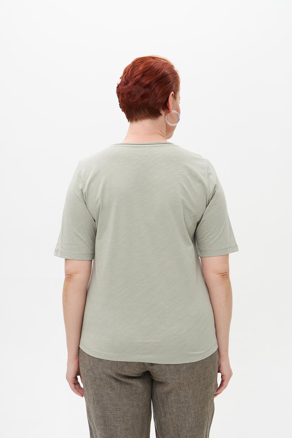 Футболка Rabe collection с принтом хаки