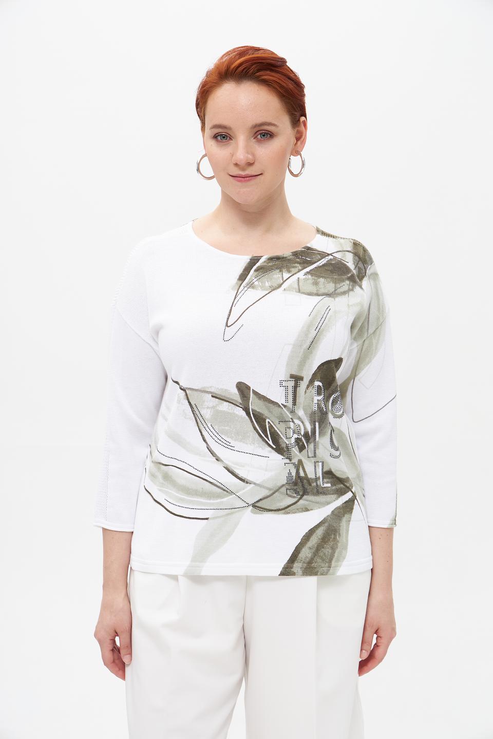 Пуловер Rabe collection с принтом