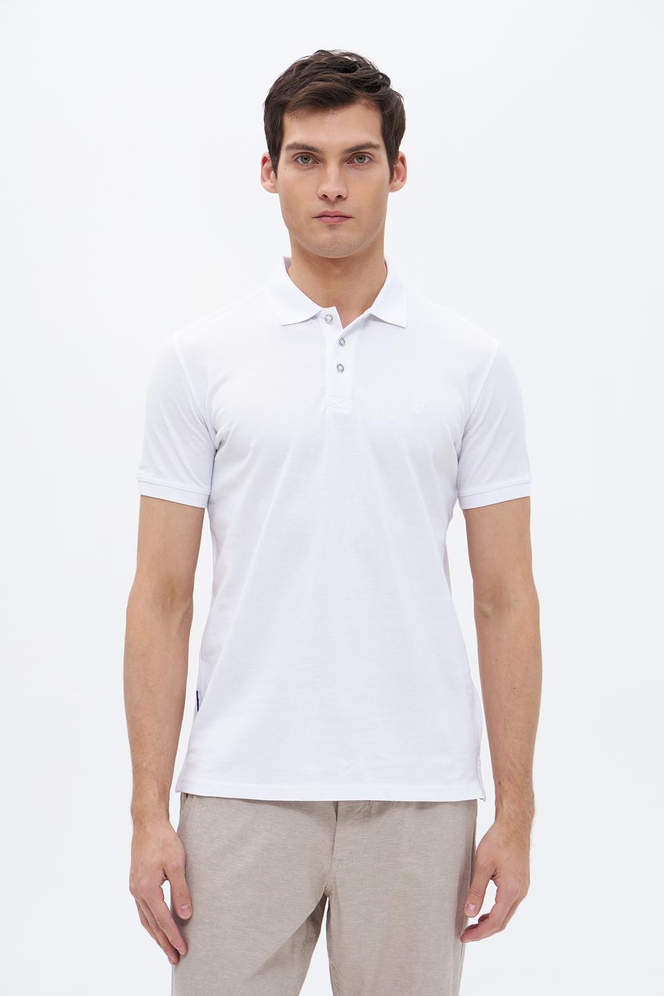 Поло Sea Barrier мужское белое