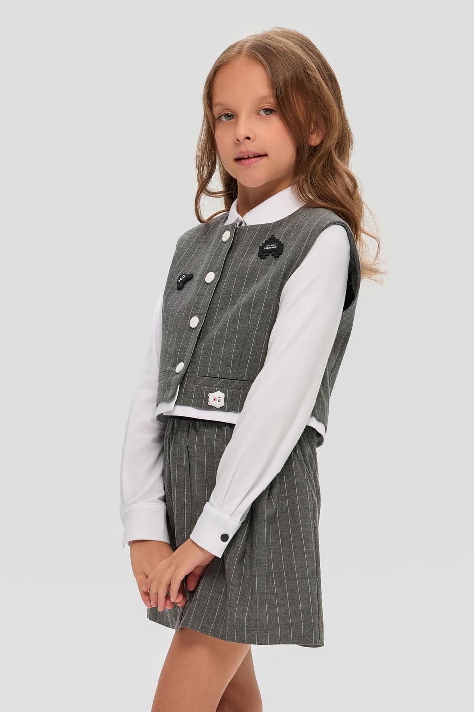 Жилет Choupette дев. в клетку