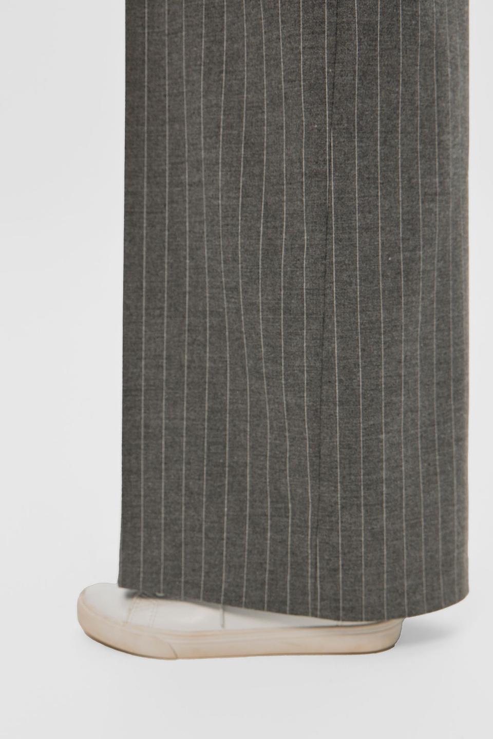 Брюки Choupette в полоску серые