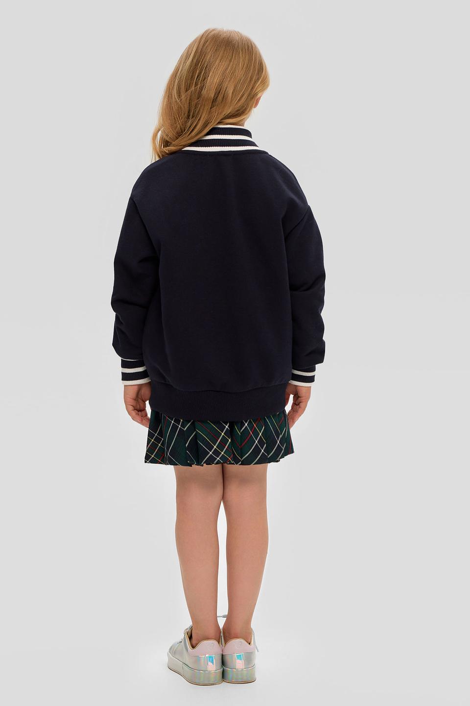 Куртка-бомбер Choupette темно-синяя