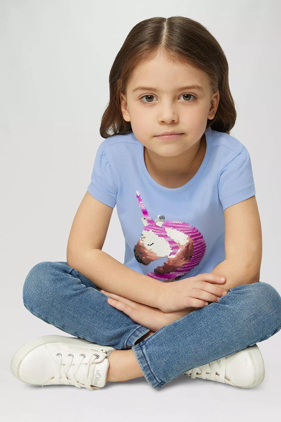 Футболка s.Oliver дев. с единорогом