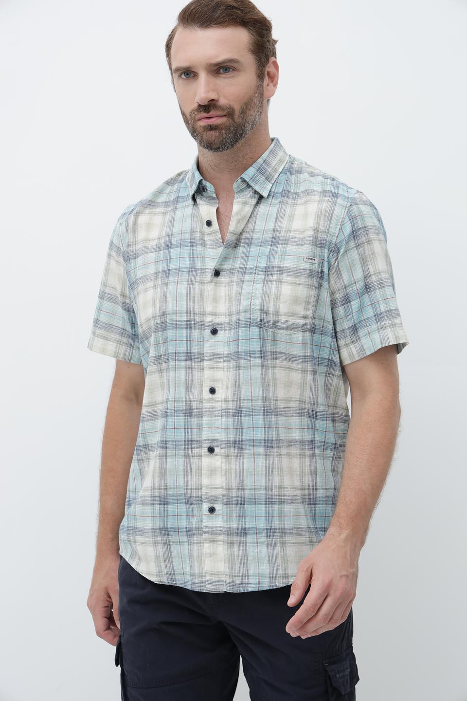 Рубашка кр-рукав Lerros в клетку
