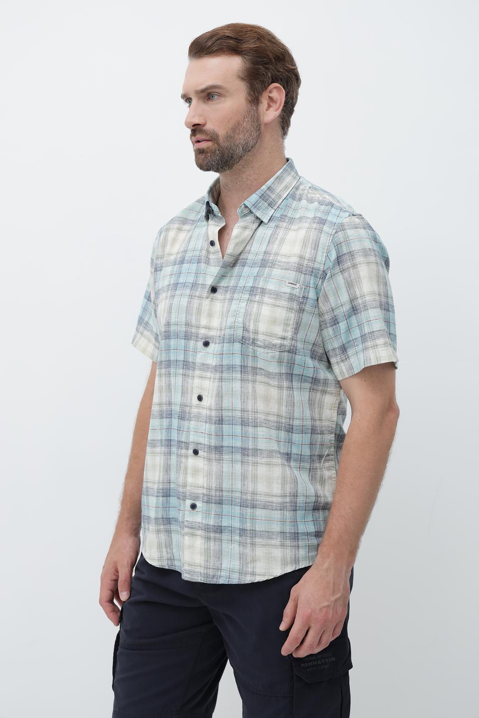 Рубашка кр-рукав Lerros в клетку