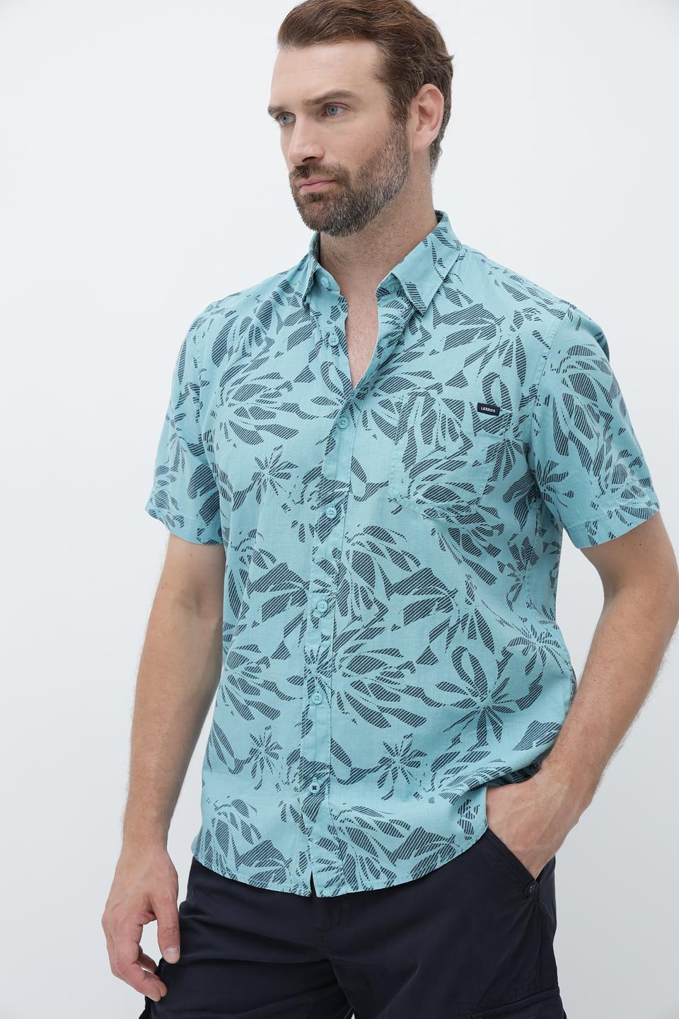 Рубашка кр Lerros с принтом