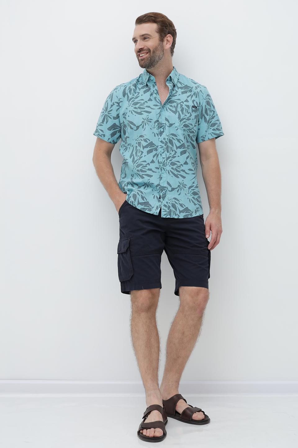 Рубашка кр Lerros с принтом