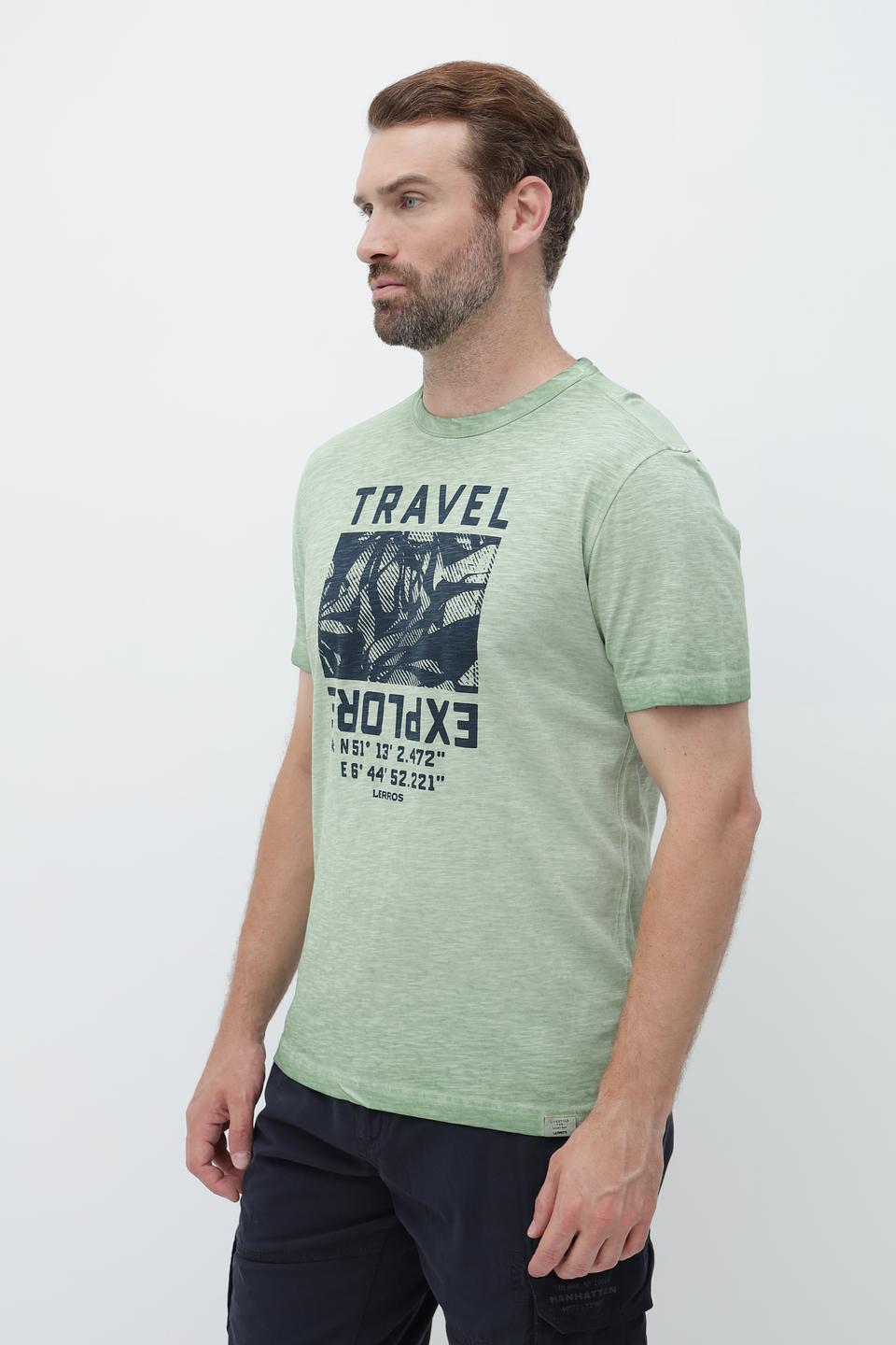 Футболка Lerros с принтом Travel