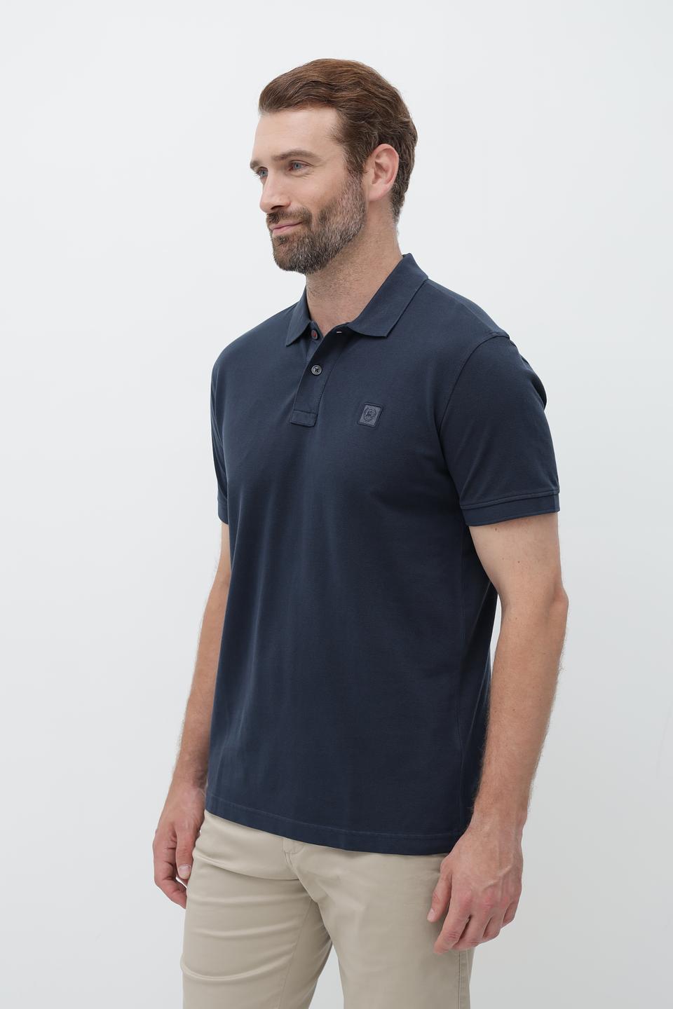 Поло Lerros men тёмно-синее