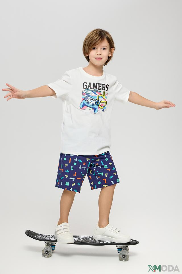 Футболка Choupette "Gamers" белая