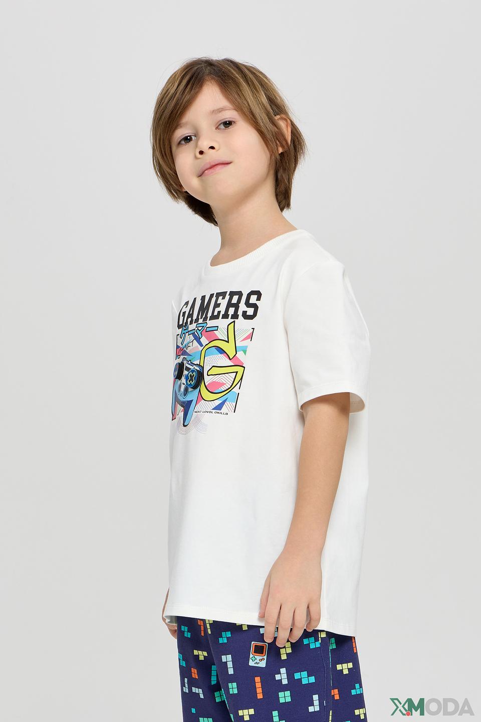 Футболка Choupette "Gamers" белая