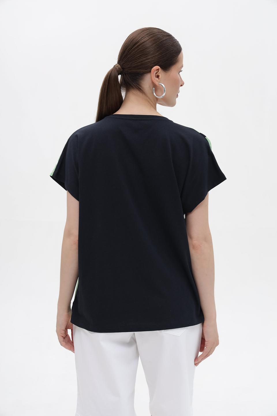 Блуза Tom Tailor с принтом