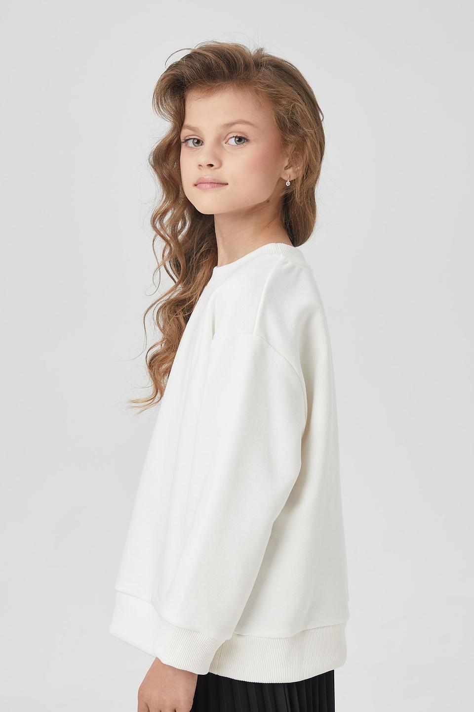 Белый свитшот Choupette для девочек