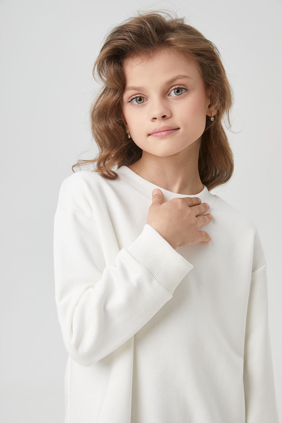 Белый свитшот Choupette для девочек