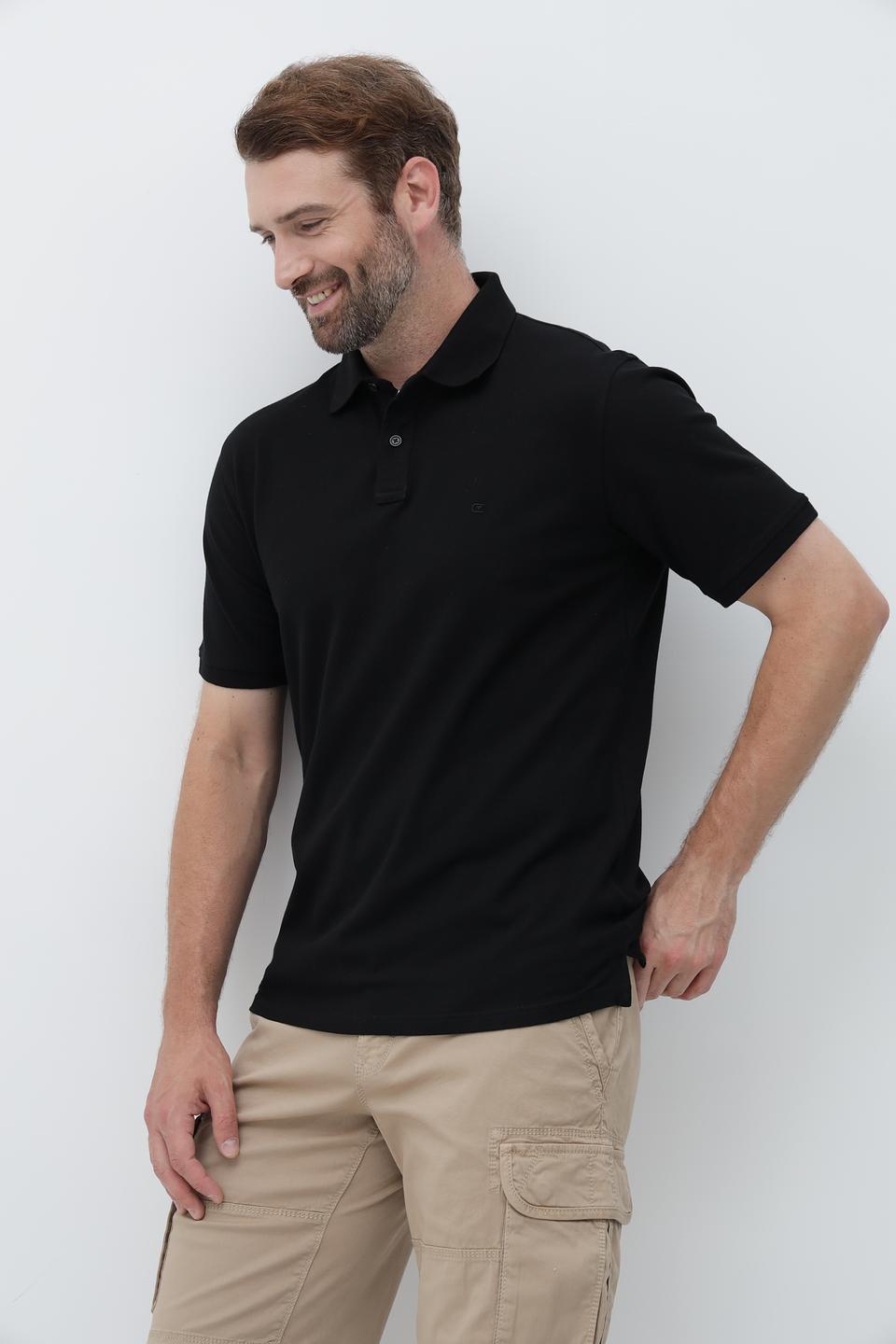 Поло Casa Moda чёрное