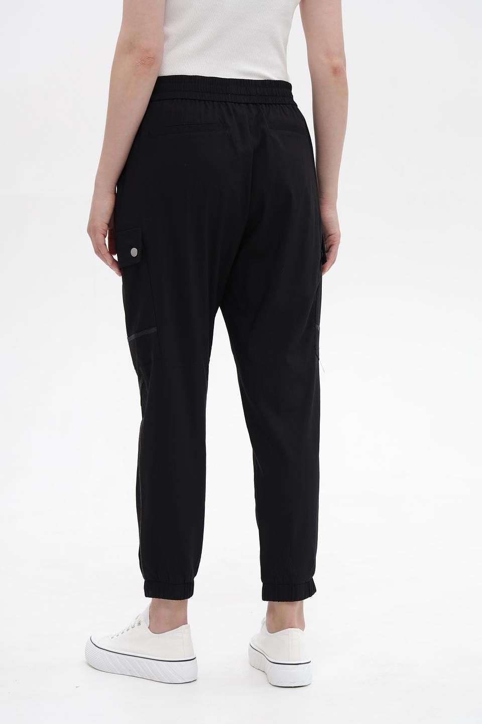 Брюки Time Zone кюлоты чёрные