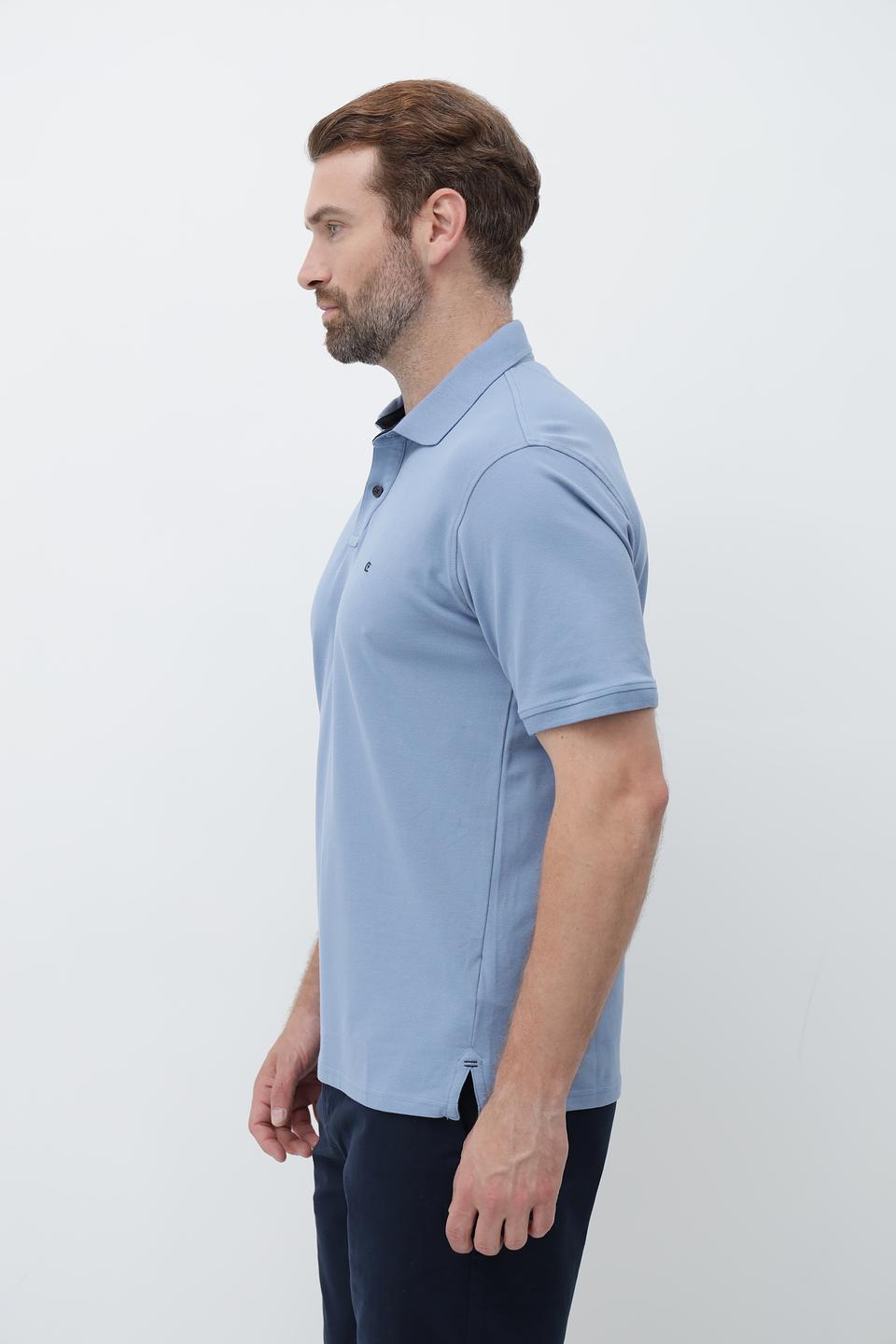 Поло Casa Moda голубое