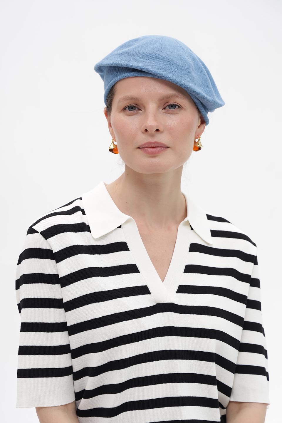 Берет Seeberger голубой