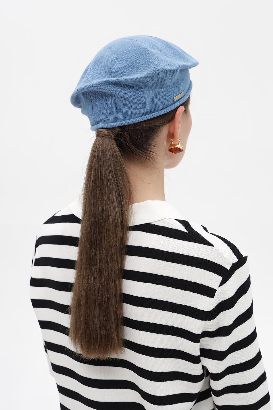 Берет Seeberger голубой