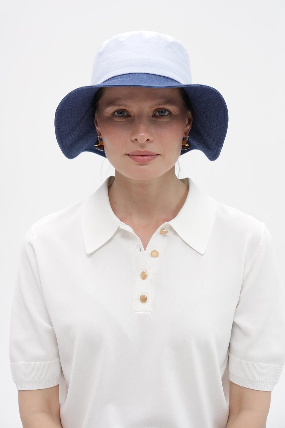 Шляпа Seeberger двухцветная