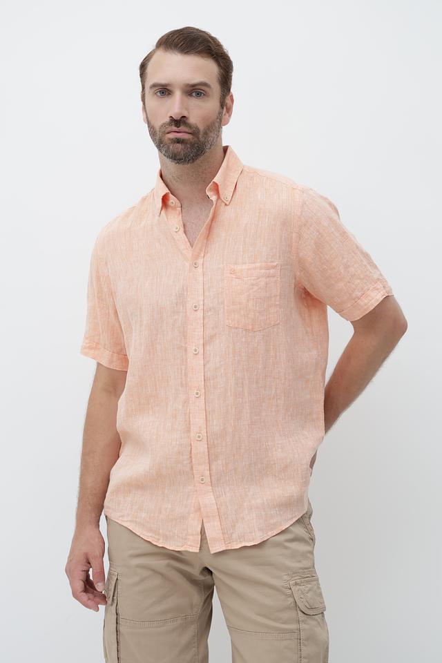 Рубашка кр Casa Moda персиковая