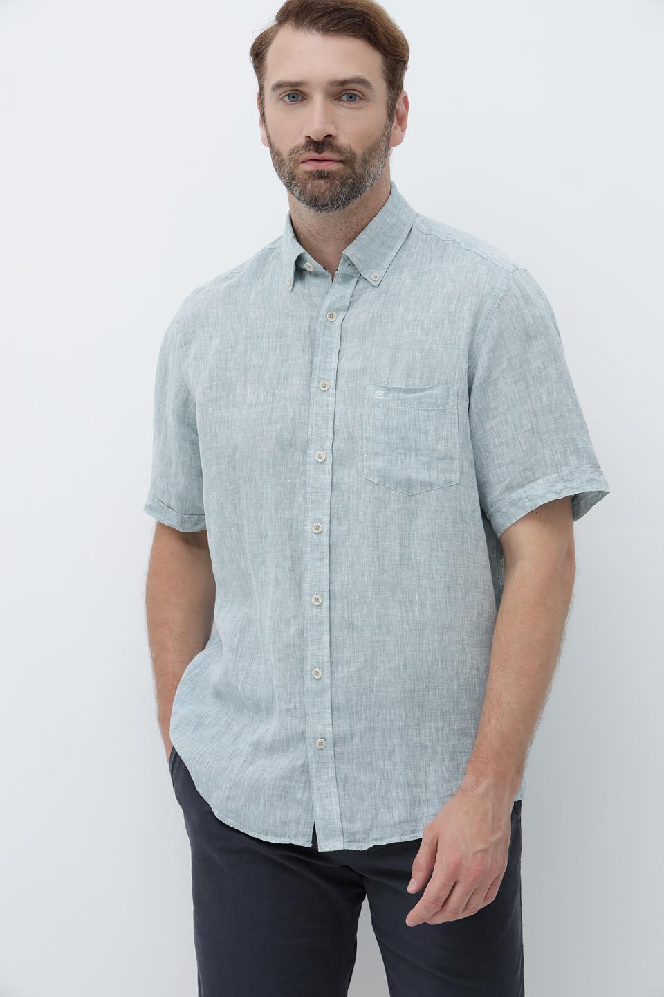 Рубашка кр-рукав Casa Moda мятный