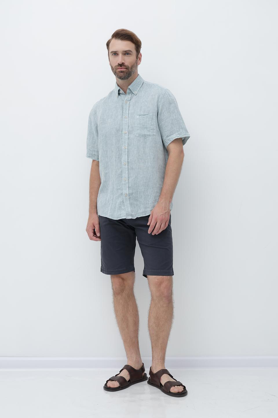 Рубашка кр-рукав Casa Moda мятный